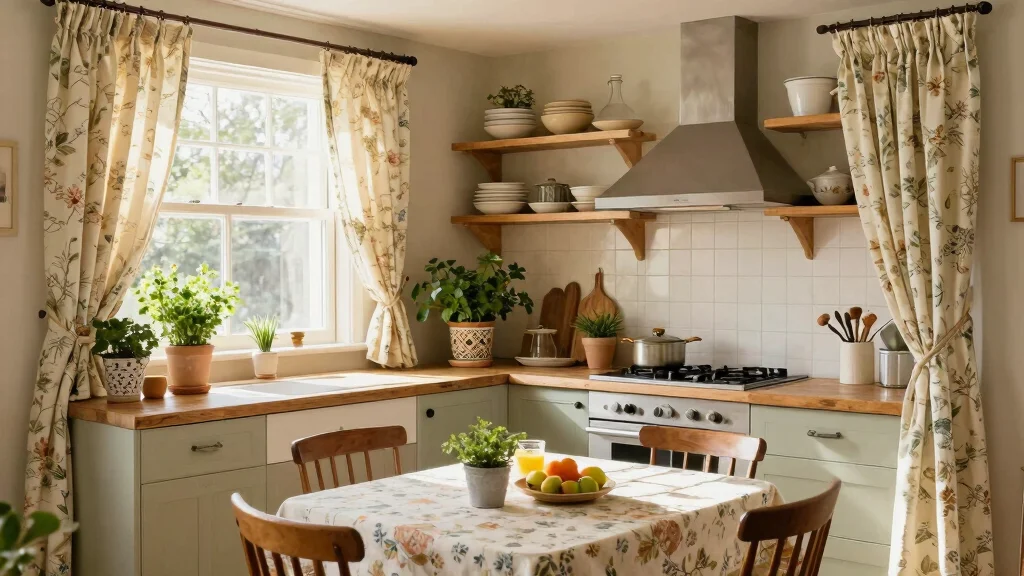 15 Kitchen Curtain Designs Ideas With Charming Style