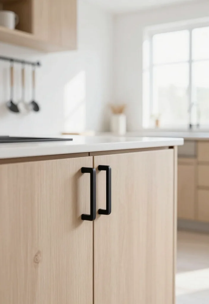 15 Modern Kitchen Cabinet Handles Ideas That Upgrade Instantly 1 15 Modern Kitchen Cabinet Handles Ideas That Upgrade Instantly - 1. Minimalist Matte Black Handles 1