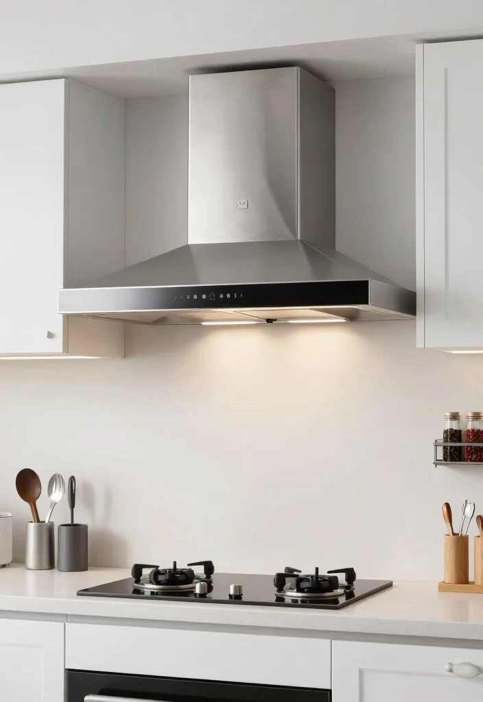15 Modern Kitchen Hood Ideas With Sleek Design 1 15 Modern Kitchen Hood Ideas With Sleek Design - 1. Wall-Mounted Stainless Steel Hoods 1