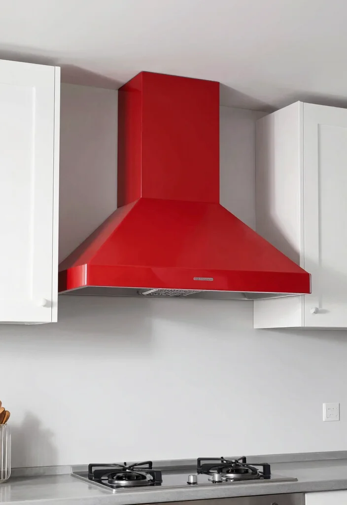 15 Modern Kitchen Hood Ideas With Sleek Design 10 15 Modern Kitchen Hood Ideas With Sleek Design - 10. Colorful Hoods 1