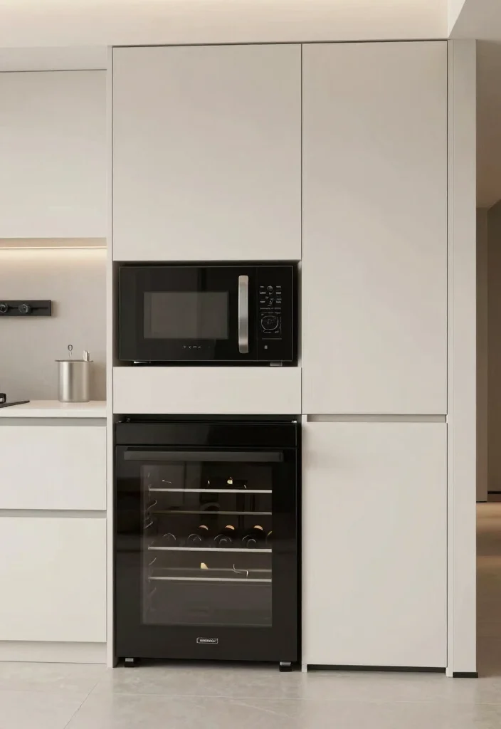 15 Small Island Kitchen Ideas That Improve Flow - 10. Compatible Appliances 1