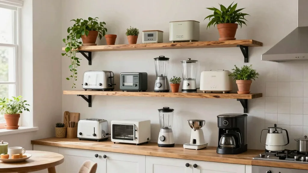 15 Small Kitchen Appliance Storage Ideas That Reduce Clutter