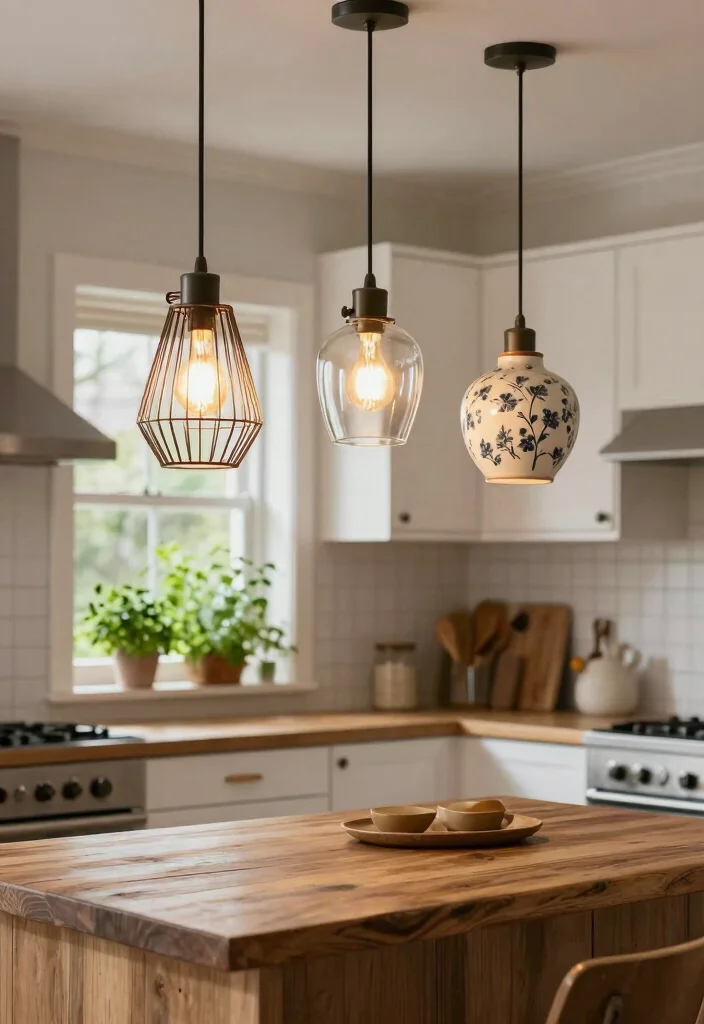 15 Small Kitchen Lighting Ideas That Brighten Smartly 1 15 Small Kitchen Lighting Ideas That Brighten Smartly - 1. Charming Kitchen Pendant Lights 1