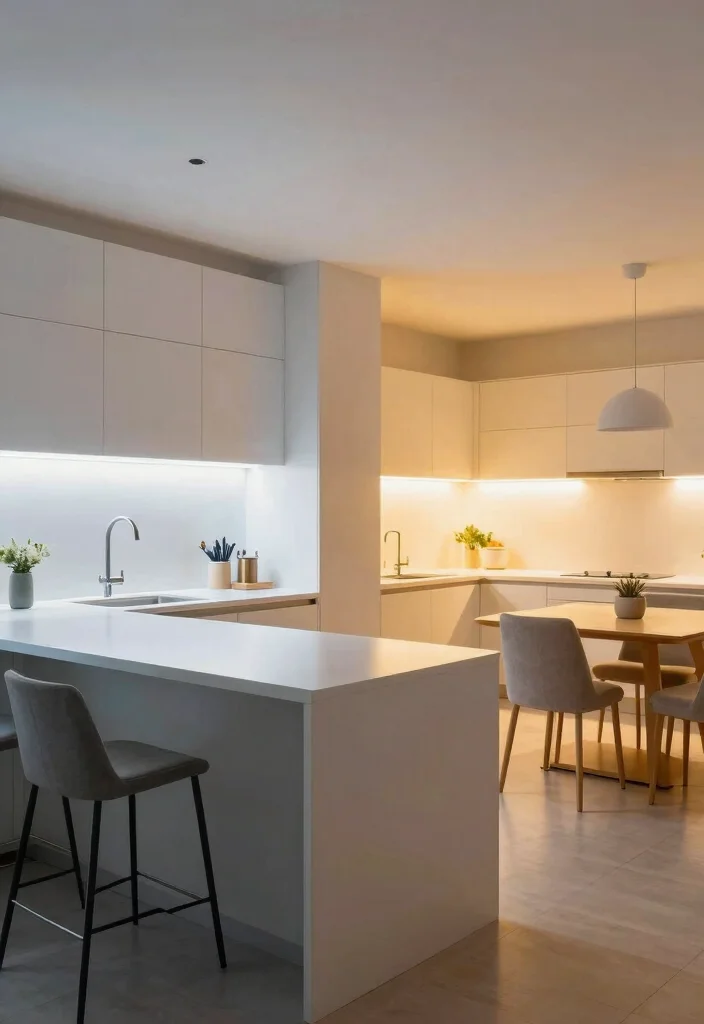 15 Small Kitchen Lighting Ideas That Brighten Smartly 15 15 Small Kitchen Lighting Ideas That Brighten Smartly - 15. Brighten with Color Temperature 1