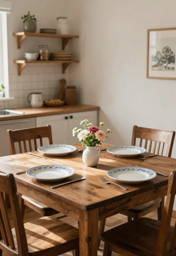 15 Small Kitchen Tables Ideas That Maximize Layout 5 15 Small Kitchen Tables Ideas That Maximize Layout - 5. Square Dining Table 1