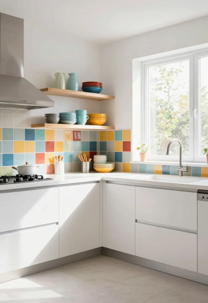 15 White Countertops Kitchen Ideas With Clean Bright Style - 4. Bright and Bold: White Laminate 1
