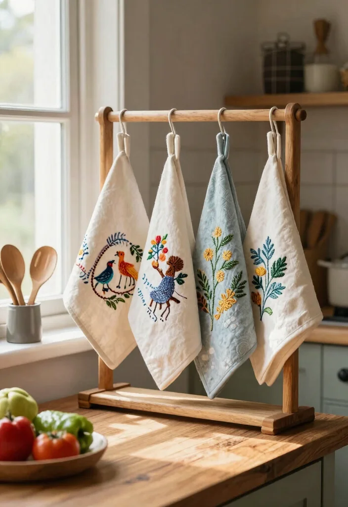 16 Embroidery Kitchen Towels Ideas With Handmade Detail 17 16 Embroidery Kitchen Towels Ideas With Handmade Detail - Conclusion 1
