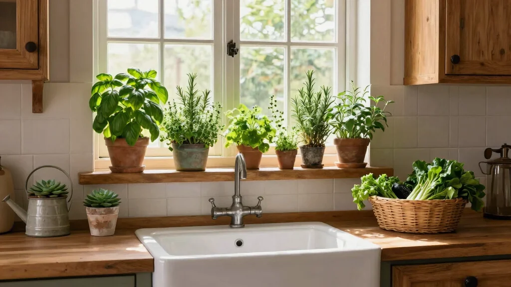 16 Kitchen Window Shelf Ideas With Practical Charm