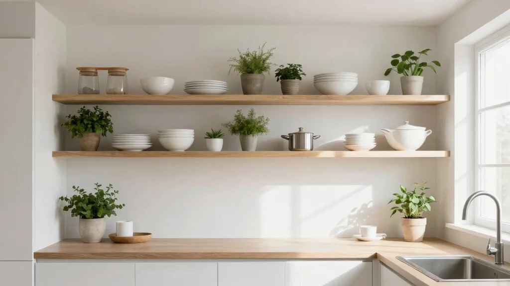 16 Kitchen With Shelves Ideas That Showcase Style