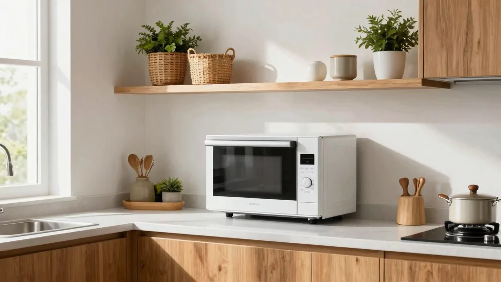 16 Microwave Ideas in Kitchen That Save Space Smartly