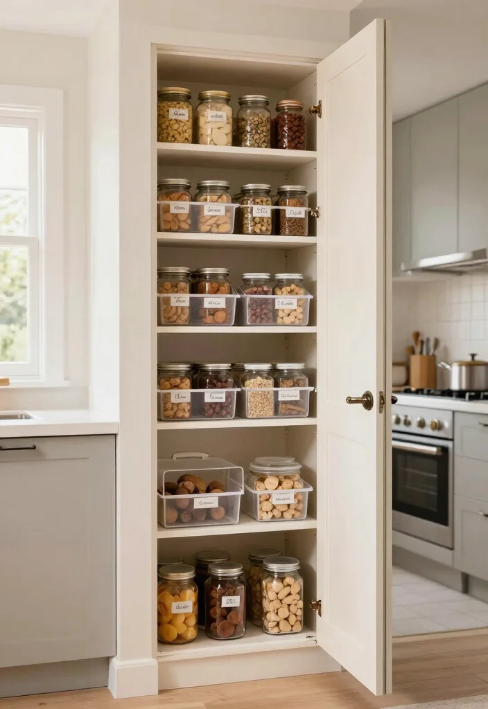 16 Pocket Door Kitchen Ideas That Save Space 1 16 Pocket Door Kitchen Ideas That Save Space - 1. Hidden Pantry Delight 1