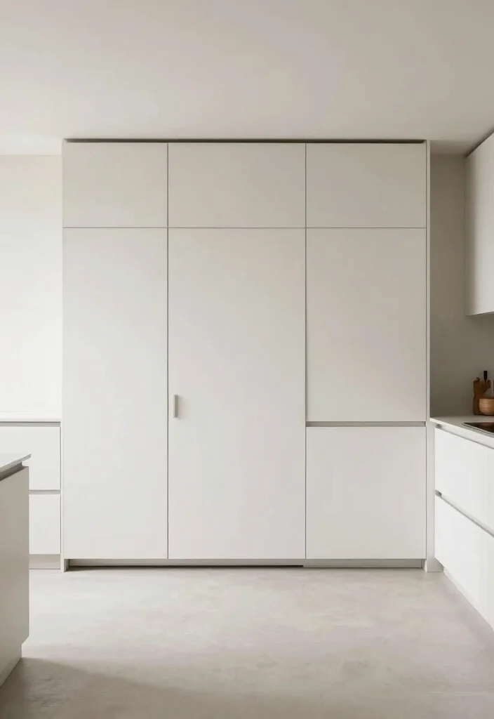 16 Pocket Door Kitchen Ideas That Save Space 14 16 Pocket Door Kitchen Ideas That Save Space - 14. Minimalist Design for Small Spaces 1