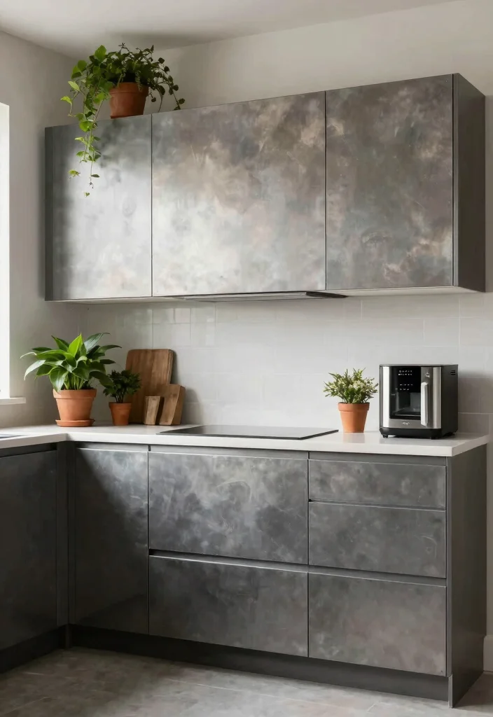 16 Steel Kitchen Cabinets Ideas With Industrial Edge 16 16 Steel Kitchen Cabinets Ideas With Industrial Edge - 16. Eco-Friendly Steel Cabinets 1