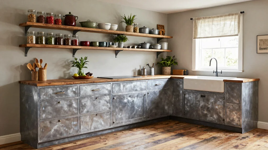 16 Steel Kitchen Cabinets Ideas With Industrial Edge