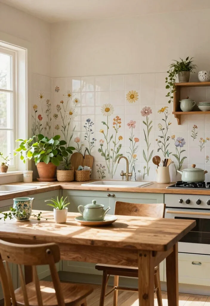 16 Tile Stickers Kitchen Ideas With Budget Friendly Refresh 1 16 Tile Stickers Kitchen Ideas With Budget Friendly Refresh - 1. Cozy Cottage Vibes 1