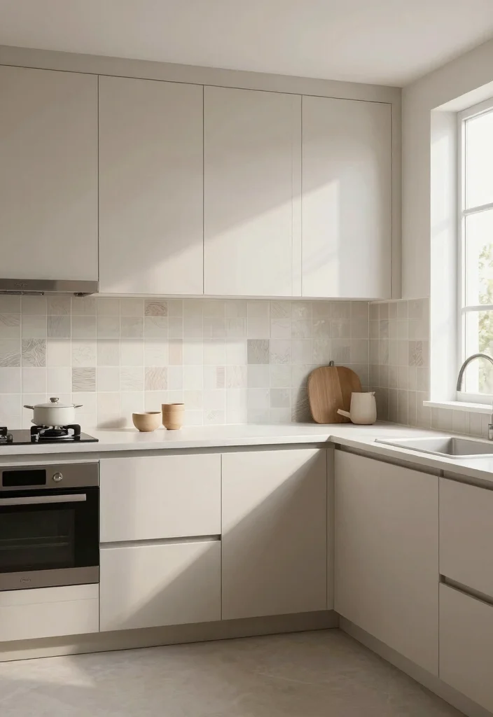 16 Tile Stickers Kitchen Ideas With Budget Friendly Refresh 6 16 Tile Stickers Kitchen Ideas With Budget Friendly Refresh - 6. Minimalist Elegance 1