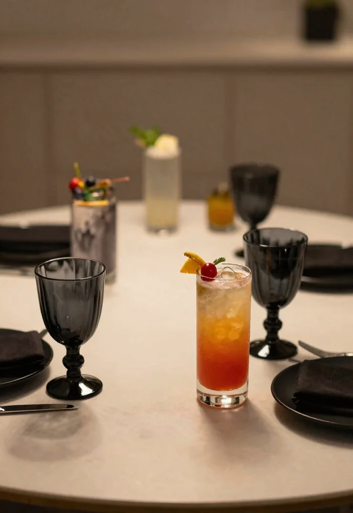 17 Black Kitchen Accessories Ideas With Bold Touch - 9. Stylish Black Glassware 1