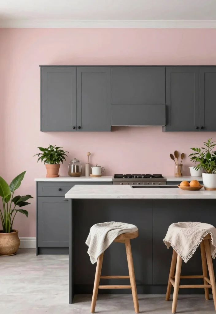 17 Dark Grey Cabinets Kitchen Ideas With Modern Edge 6 17 Dark Grey Cabinets Kitchen Ideas With Modern Edge - 6. Harmonious Color Palette 1