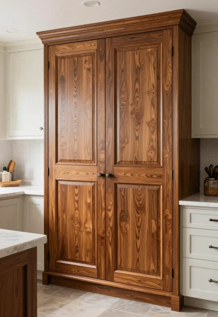 17 Kitchen Pantry Doors Ideas With Stylish Function 17 17 Kitchen Pantry Doors Ideas With Stylish Function - 17. Custom-Made Options 1