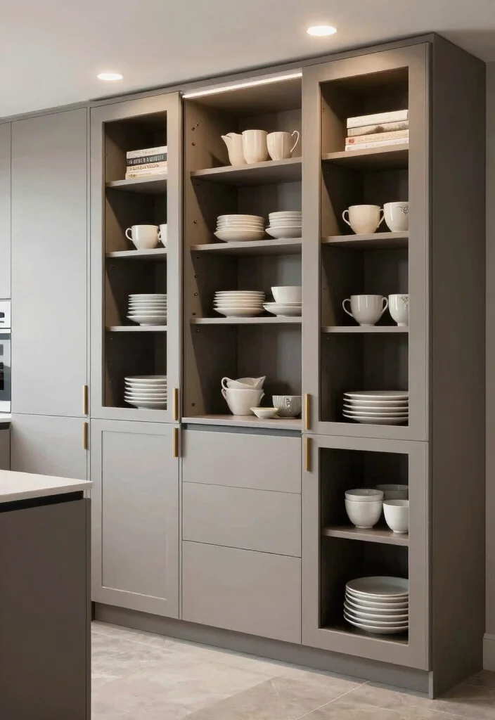 17 Kitchen Pantry Doors Ideas With Stylish Function 7 17 Kitchen Pantry Doors Ideas With Stylish Function - 7. Integrated Pantry Doors 1