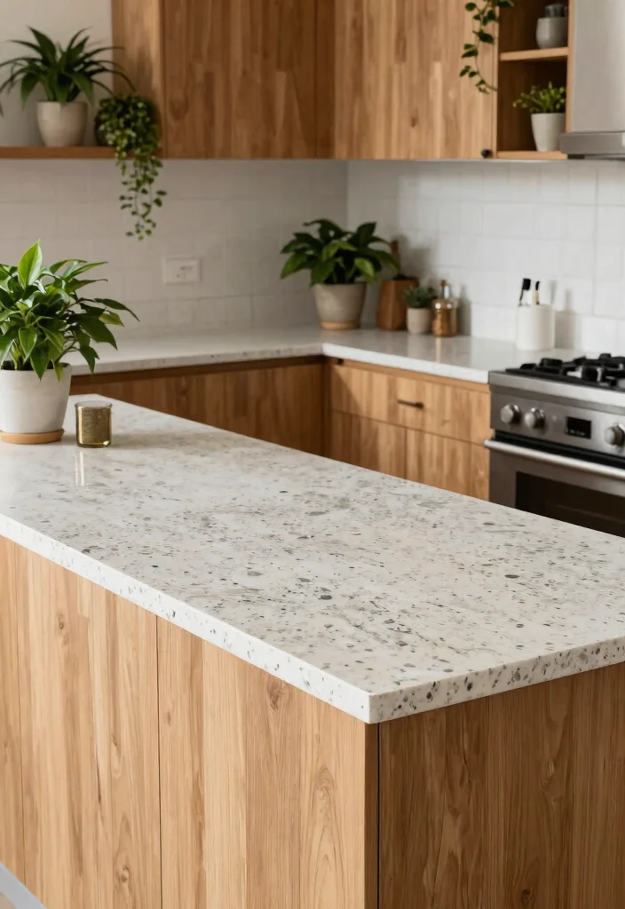 17 Kitchen Quartz Countertops Ideas With Durable Beauty 13 17 Kitchen Quartz Countertops Ideas With Durable Beauty - 13. Eco-Friendly Quartz Options 1