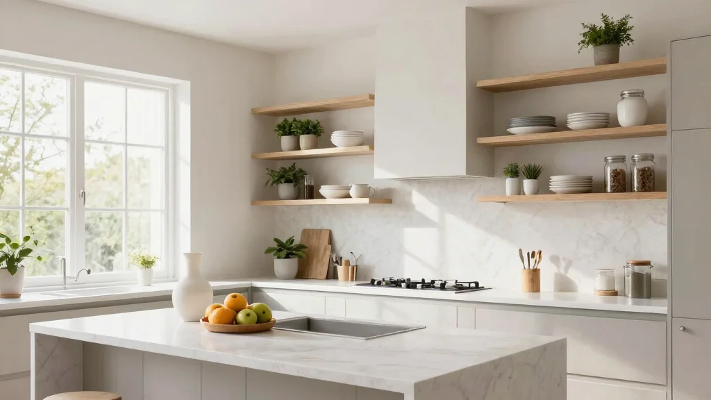 17 Open Shelf Kitchen Ideas With Airy Display