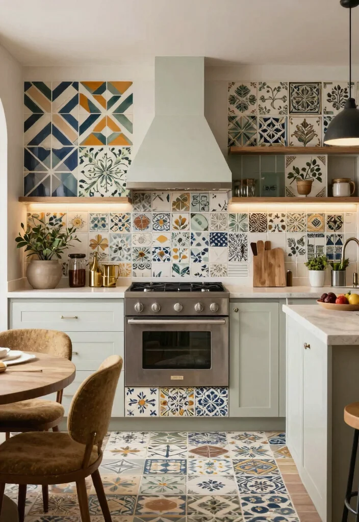 17 Painted Kitchen Tiles Ideas With Creative Color 18 17 Painted Kitchen Tiles Ideas With Creative Color - Conclusion 1