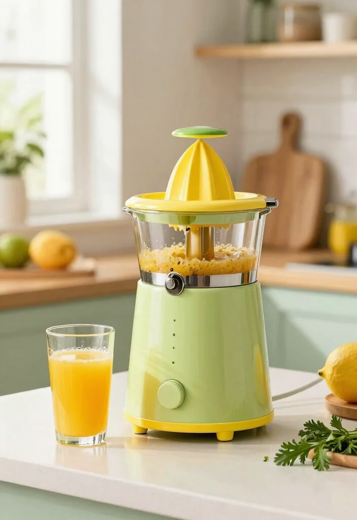 17 Retro Kitchen Appliances Ideas With Vintage Flair 17 17 Retro Kitchen Appliances Ideas With Vintage Flair - 17. The Vintage Juicer 1