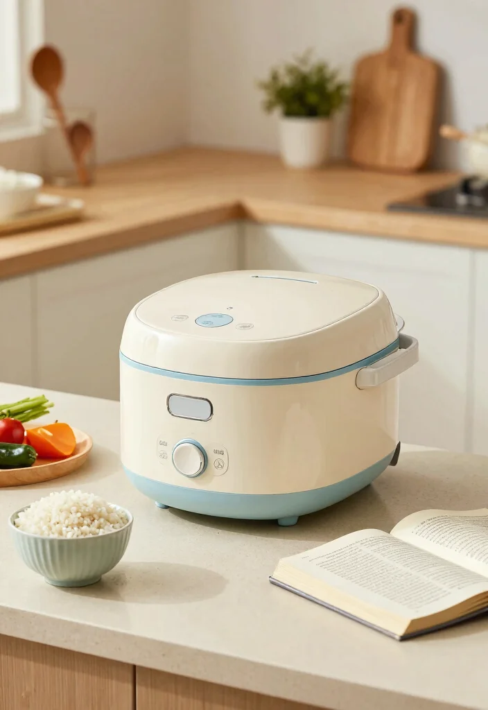 17 Retro Kitchen Appliances Ideas With Vintage Flair 9 17 Retro Kitchen Appliances Ideas With Vintage Flair - 9. The Nostalgic Rice Cooker 1