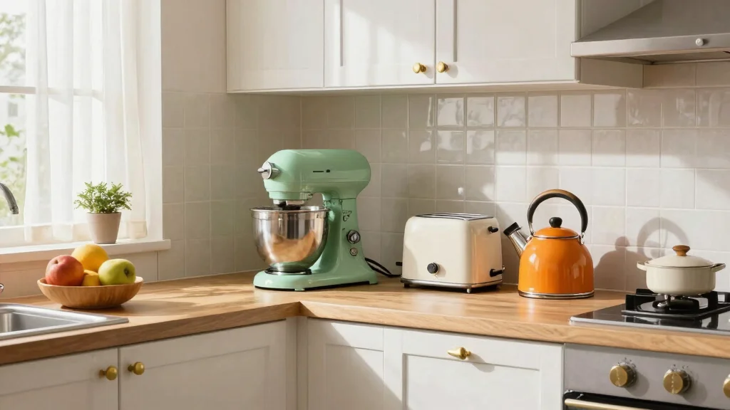 17 Retro Kitchen Appliances Ideas With Vintage Flair