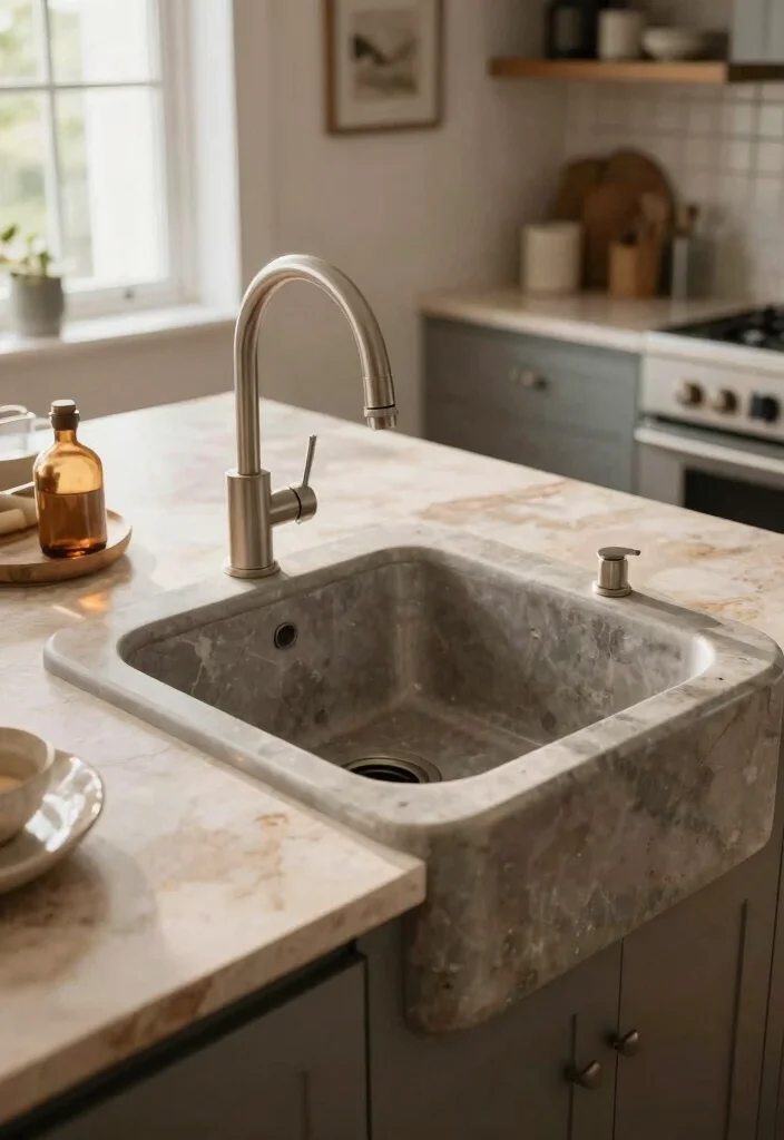 17 Sink Design Kitchen Ideas With Functional Style - 15. Custom-Built Sinks 1