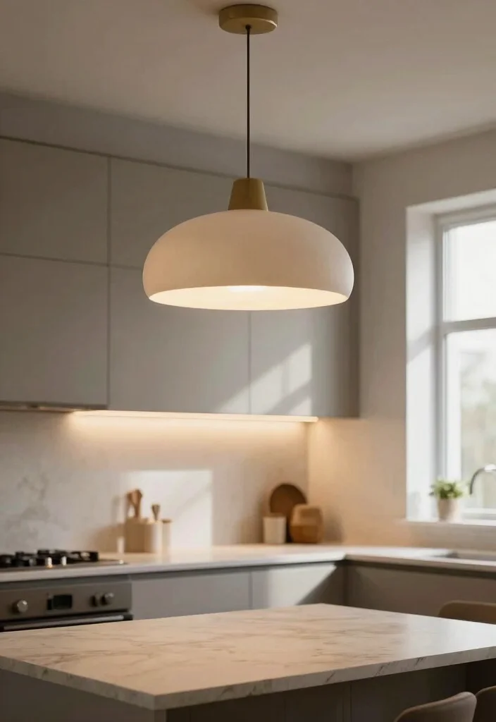 17 Slim Shaker Cabinets Kitchen Ideas With Modern Lines 15 17 Slim Shaker Cabinets Kitchen Ideas With Modern Lines - 15. Statement Lighting Fixtures 1