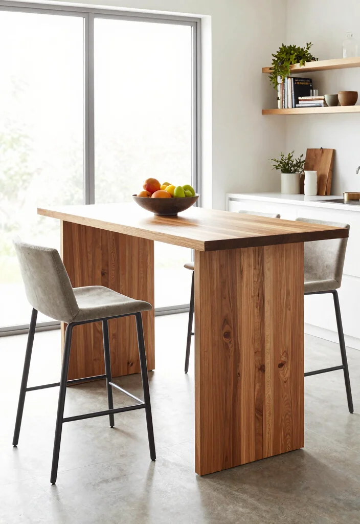 17 Small Kitchen Table Ideas That Fit Every Space 5 17 Small Kitchen Table Ideas That Fit Every Space - 5. Bar Height Tables 1