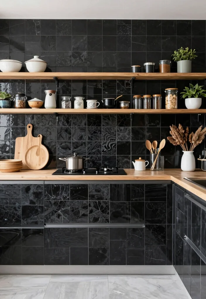 18 Black Tiles Kitchen Ideas With Dramatic Contrast 19 18 Black Tiles Kitchen Ideas With Dramatic Contrast - Conclusion 1