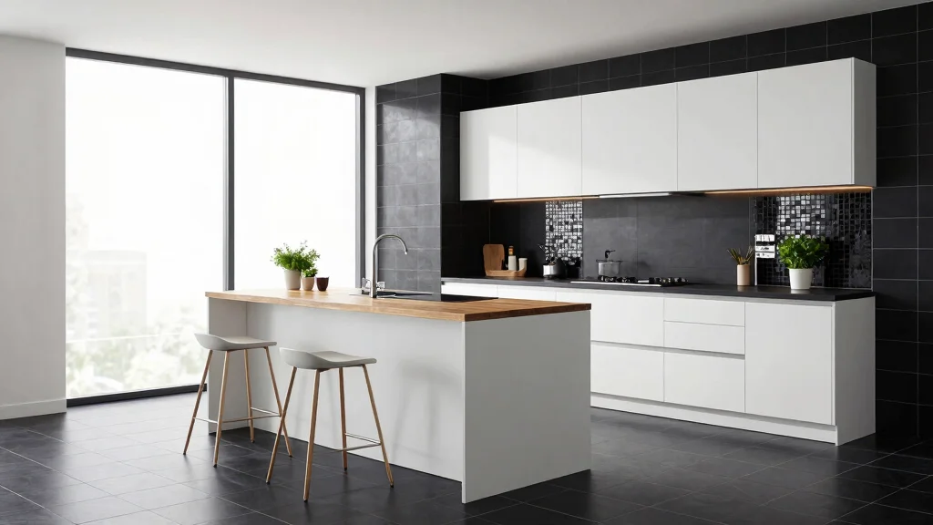 18 Black Tiles Kitchen Ideas With Dramatic Contrast