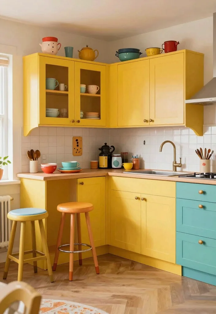 18 Cappuccino Kitchen Cabinets Ideas With Soft Warm Tone 16 18 Cappuccino Kitchen Cabinets Ideas With Soft Warm Tone - 16. Playful Color Accents 1