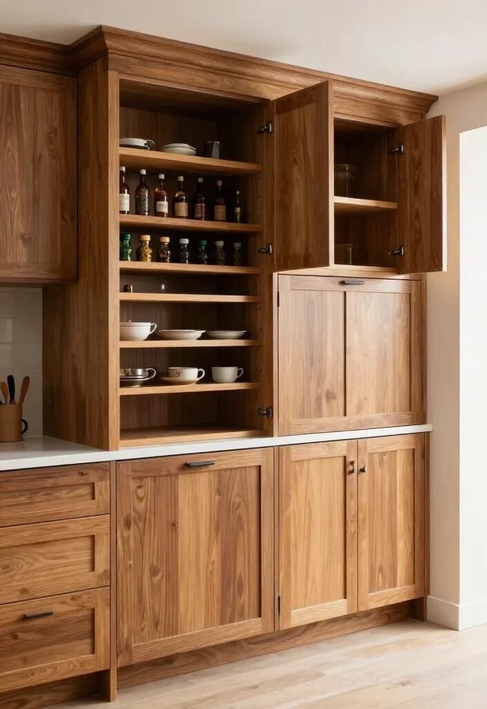 18 Cappuccino Kitchen Cabinets Ideas With Soft Warm Tone 17 18 Cappuccino Kitchen Cabinets Ideas With Soft Warm Tone - 17. Custom Cabinetry for Personal Touch 1