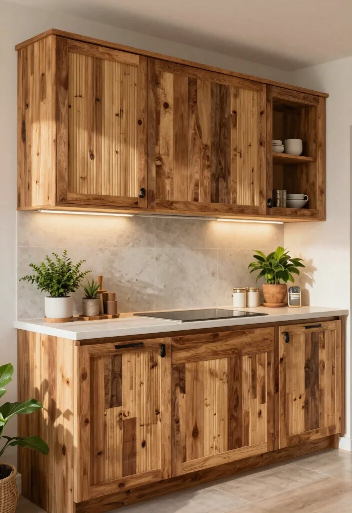 18 Cappuccino Kitchen Cabinets Ideas With Soft Warm Tone 18 18 Cappuccino Kitchen Cabinets Ideas With Soft Warm Tone - 18. Eco-Friendly Materials for Sustainability 1