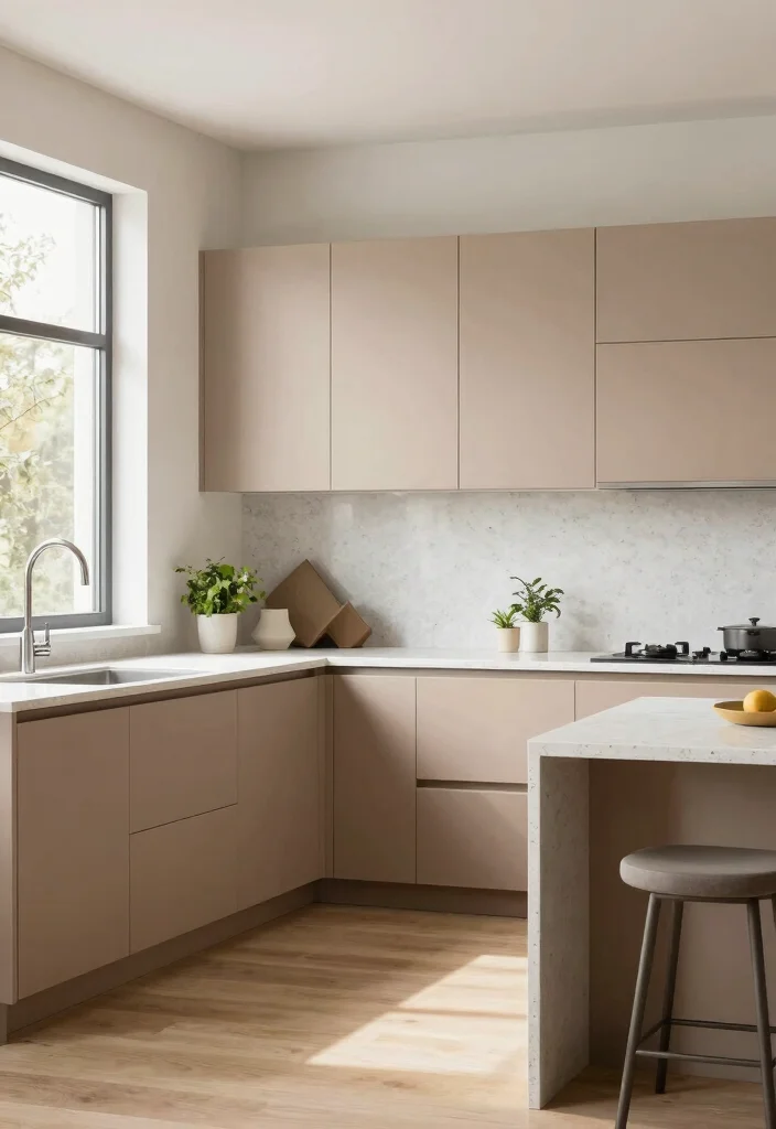 18 Cappuccino Kitchen Cabinets Ideas With Soft Warm Tone 2 18 Cappuccino Kitchen Cabinets Ideas With Soft Warm Tone - 2. Modern Minimalism Meets Warmth 1