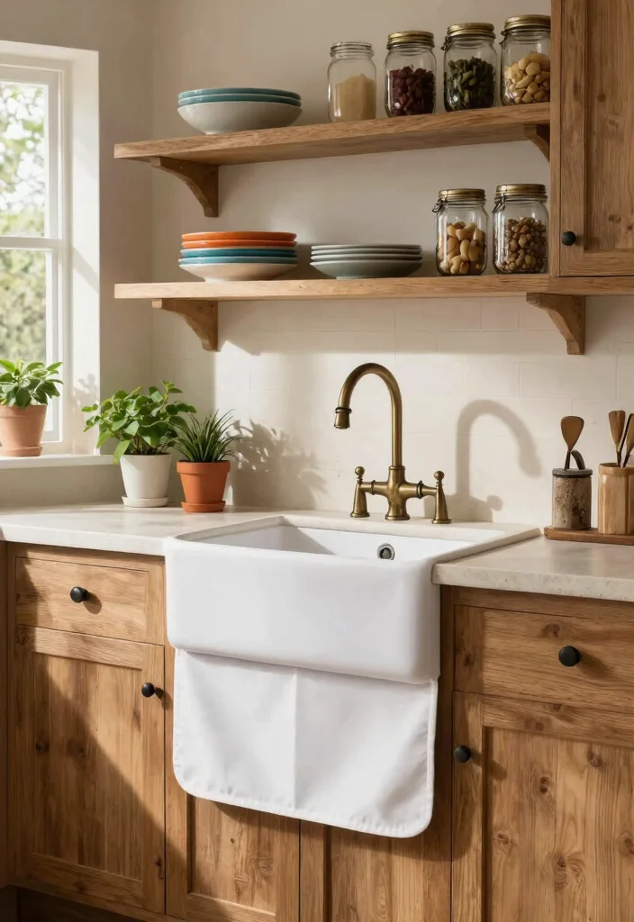 18 Farmhouse Kitchen Sink Ideas With Timeless Charm 1 18 Farmhouse Kitchen Sink Ideas With Timeless Charm - 1. Classic White Farmhouse Sink 1