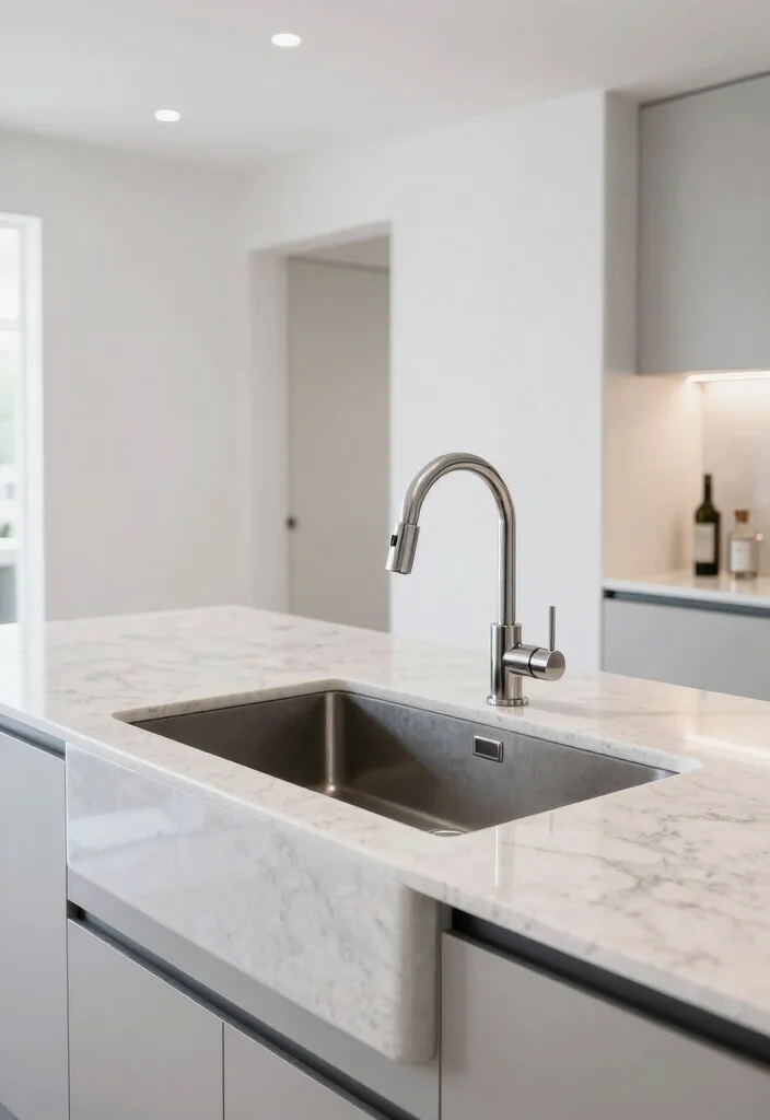 18 Farmhouse Kitchen Sink Ideas With Timeless Charm 7 18 Farmhouse Kitchen Sink Ideas With Timeless Charm - 7. Under-Mount Farmhouse Sink 1