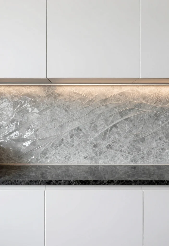 18 Glass Kitchen Backsplash Ideas With Sleek Shine 5 18 Glass Kitchen Backsplash Ideas With Sleek Shine - 5. Textured Glass for Added Dimension 1