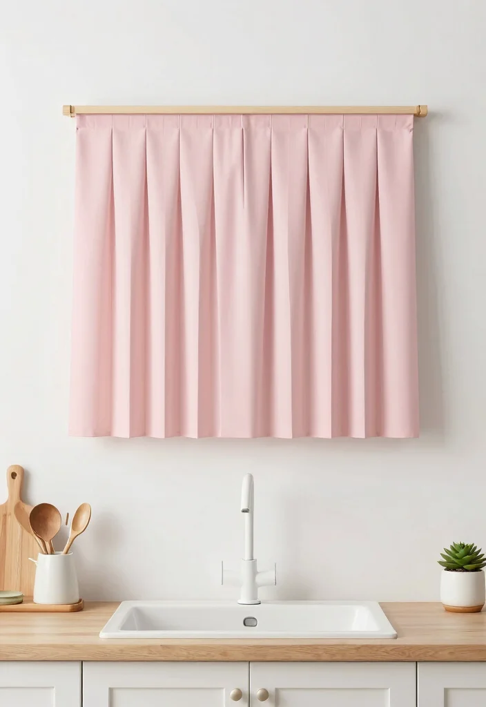 18 Kitchen Blinds Ideas Above Sink That Look Sleek - 5. Pleated Shades 1