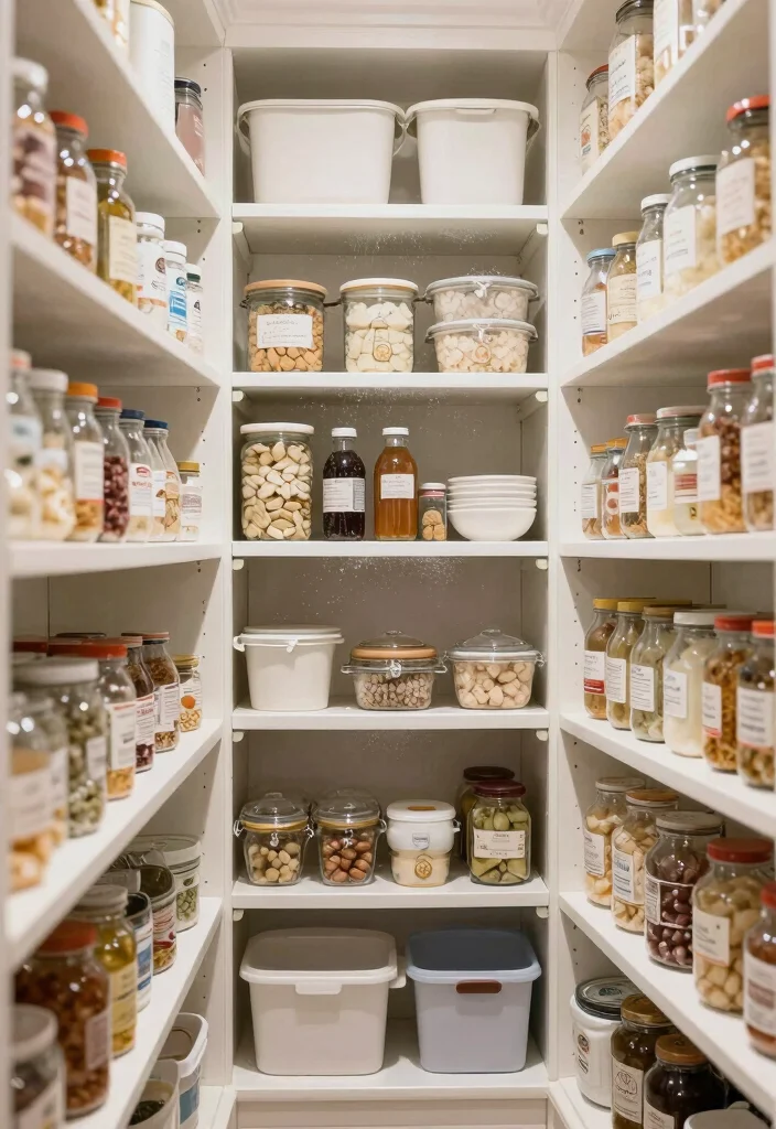 18 Kitchen Pantry Organization Ideas That Maximize Storage - 16. Keep It Clean 1