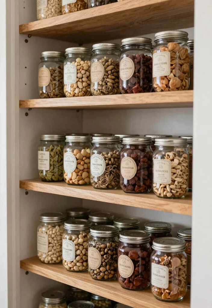 18 Kitchen Pantry Organization Ideas That Maximize Storage - 3. Add Shelf Risers 1