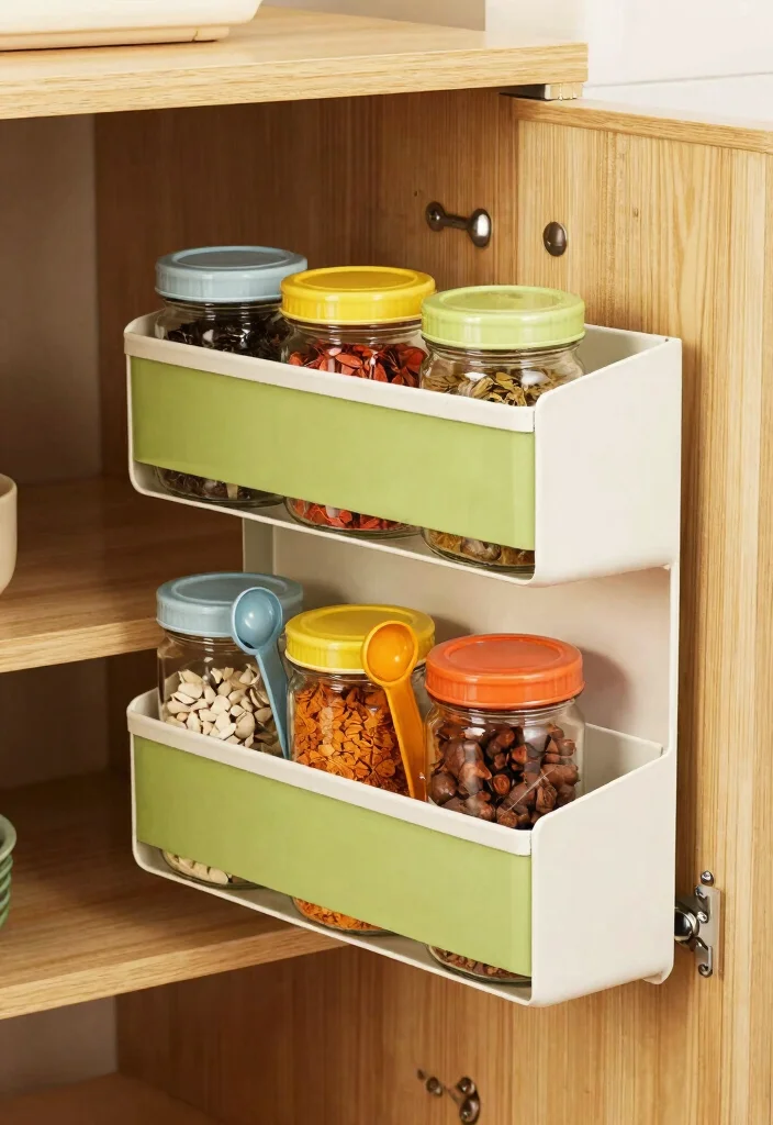 18 Kitchen Pantry Organization Ideas That Maximize Storage - 5. Utilize Door Space 1