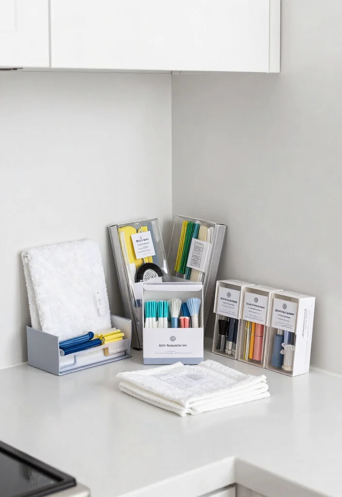 18 Kitchen Towels Crafts Ideas With Cute DIY Touch 15 18 Kitchen Towels Crafts Ideas With Cute DIY Touch - 15. Towel Repair Kits 1