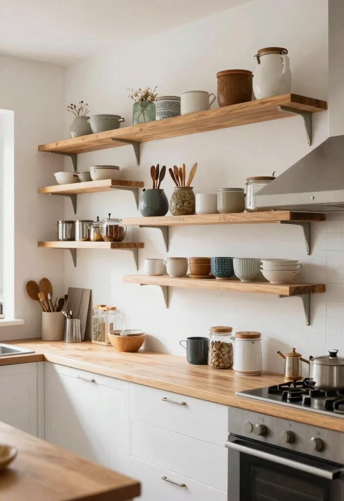 18 Kitchen Wooden Shelves Ideas With Natural Warmth 19 18 Kitchen Wooden Shelves Ideas With Natural Warmth - Conclusion 1