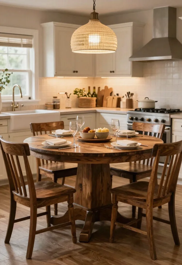 18 Round Farmhouse Kitchen Table Ideas With Cozy Appeal 19 18 Round Farmhouse Kitchen Table Ideas With Cozy Appeal - Conclusion 1