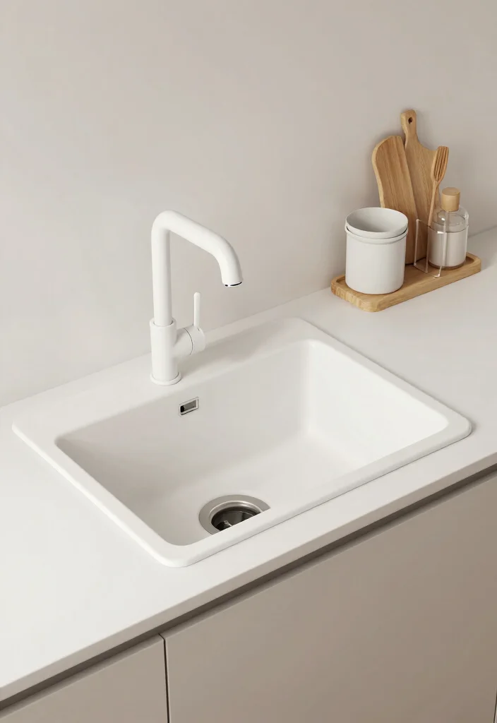 18 Small Kitchen Sink Ideas With Compact Function 11 18 Small Kitchen Sink Ideas With Compact Function - 11. Minimalistic Sinks 1